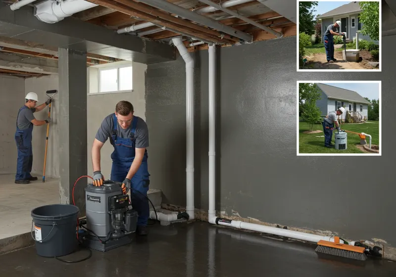 Basement Waterproofing and Flood Prevention process in Mountain View, HI